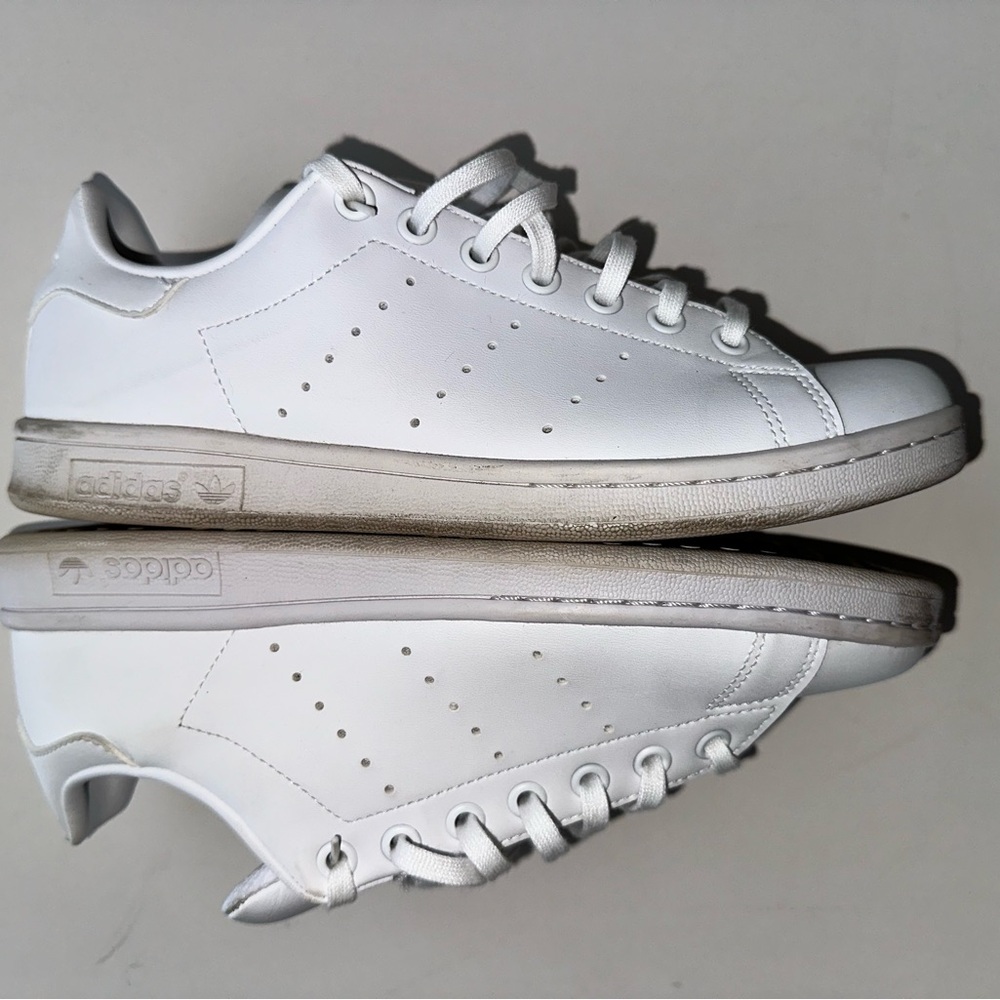 2024 Adidas Stan Smith J 'Triple White' View 3